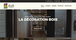 Desktop Screenshot of maisondutt.fr